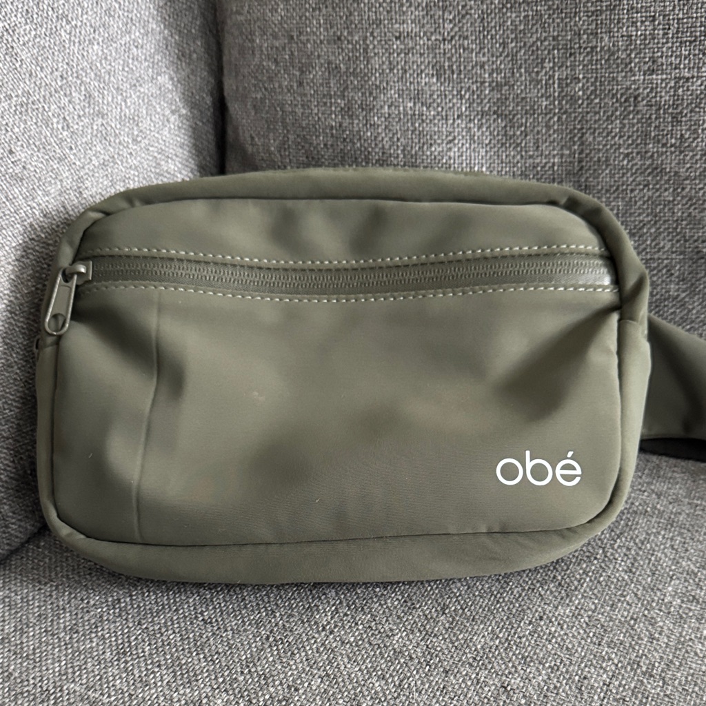 Olive Green Obe Belt Bag